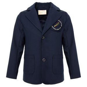 Sacou navy din tesatura stofa