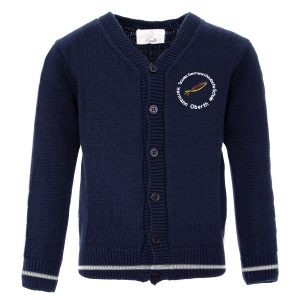 Cardigan 100% bumbac - Badge cu broderie
